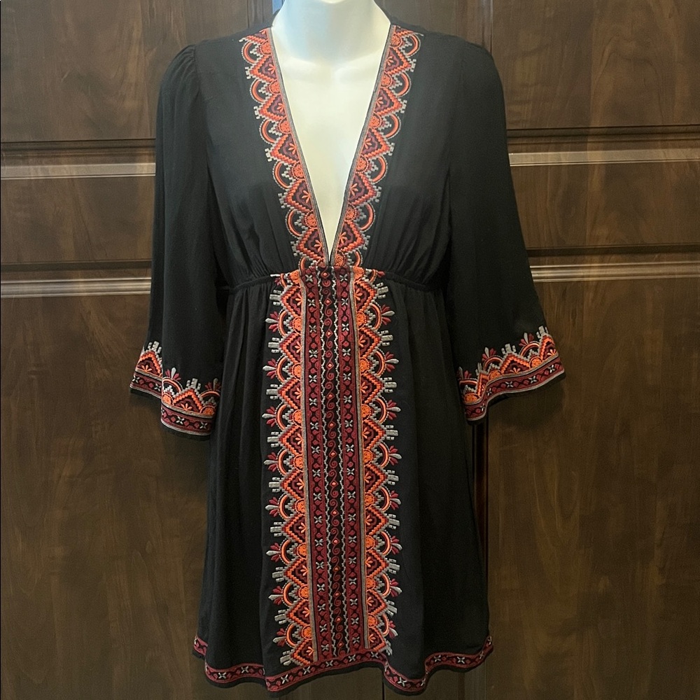 Flying Tomato Embroidered Dress